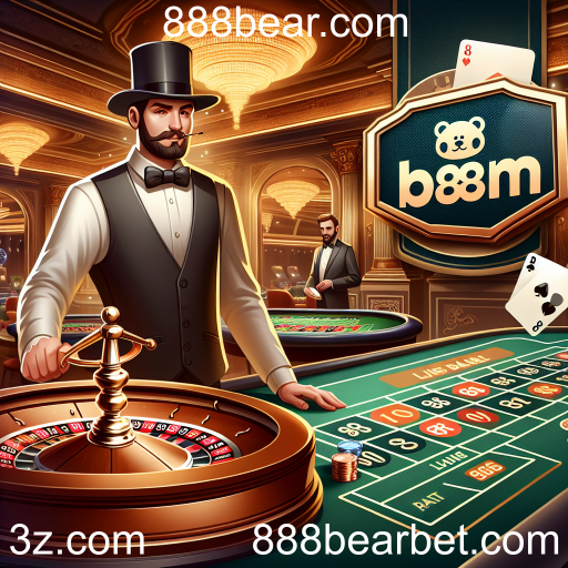 Experimente a Emoção do Cassino Ao Vivo em 888bear.com